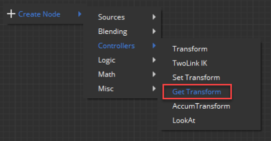 Add the Get Transform node to your anim graph.