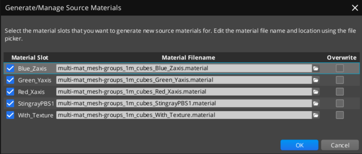material-componen-generate