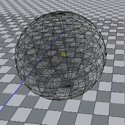 PhysX Collider component mode sphere resize manipulator