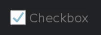 UI Editor Checkbox component