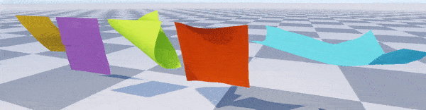 Open 3D Engine cloth simulation with the NVIDIA Cloth gem.