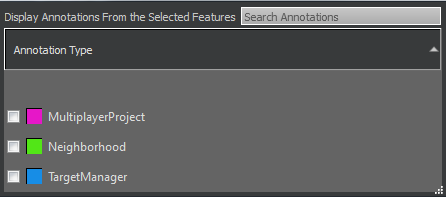 Configure Annotations dialog box
